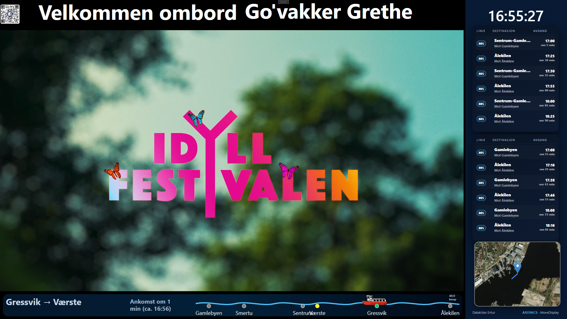 MoveDisplay løsning